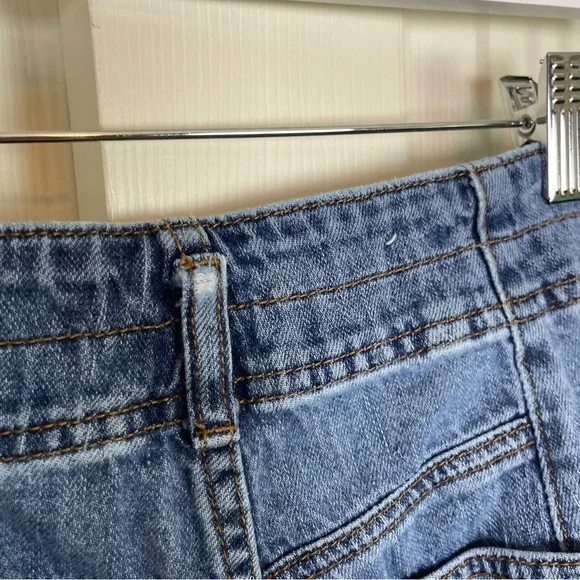 Anthropologie Pilcro Seamed High Rise Wide Leg Jeans Sz 26 - Picture 11 of 12